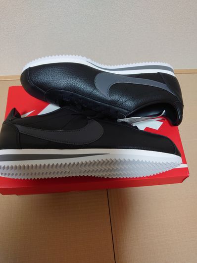 Nike Classic Cortez Leather "Black/Dark Grey-White"