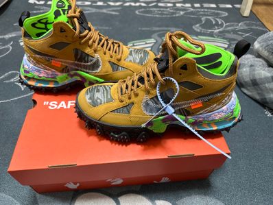 Off-White × Nike Air Terra Forma "Wheat and Green Strike"