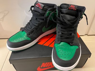 Nike Air Jordan 1 Retro High OG "Black/Pine Green" (2020)