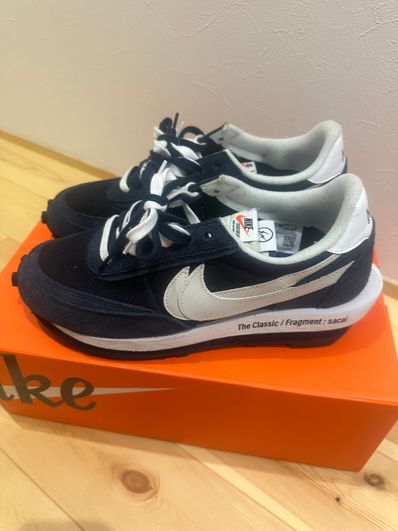 Fragment × sacai × Nike LD Waffle "Blackended Blue"