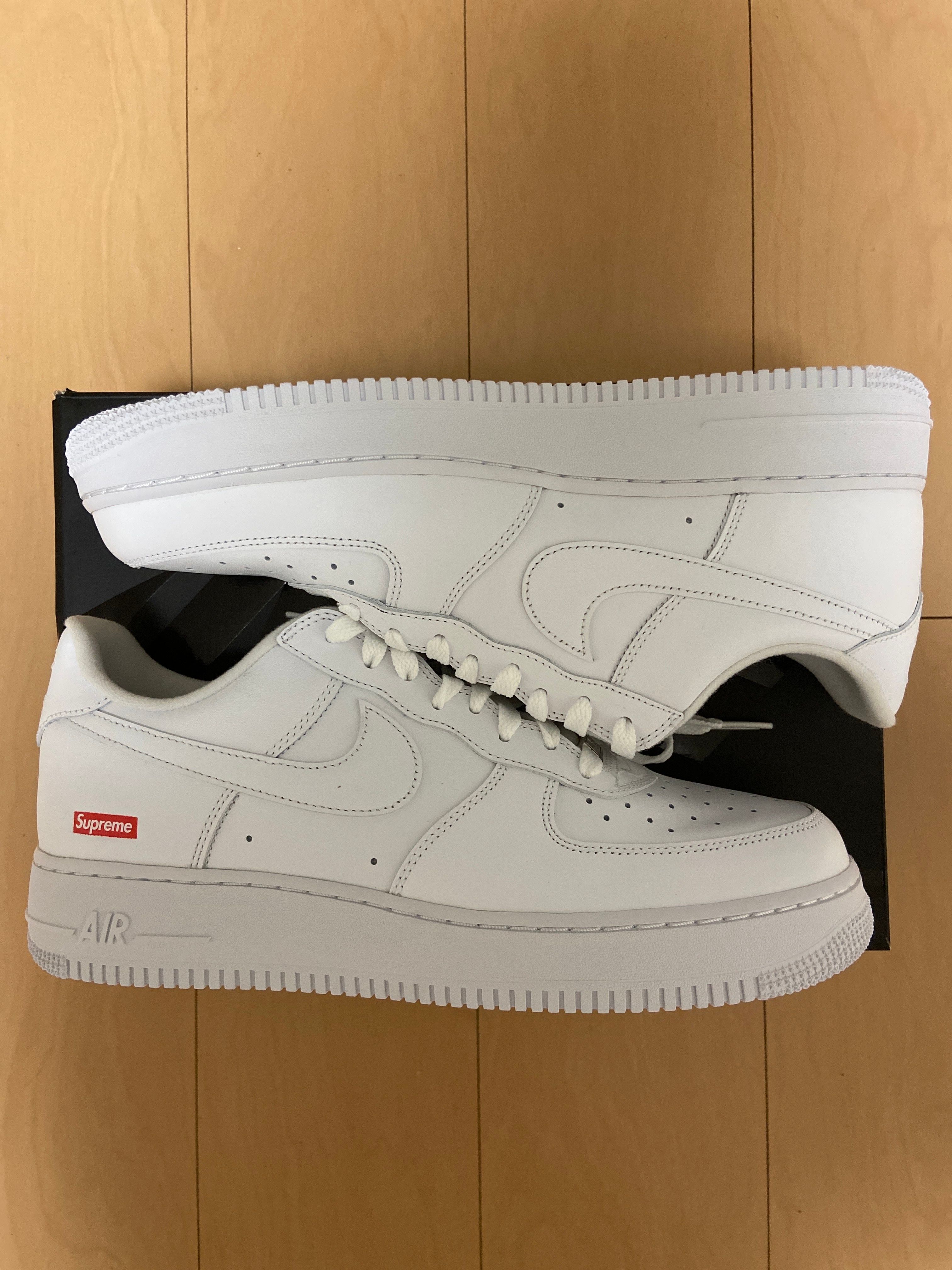 Supreme × Nike Air Force 1 Low "White"