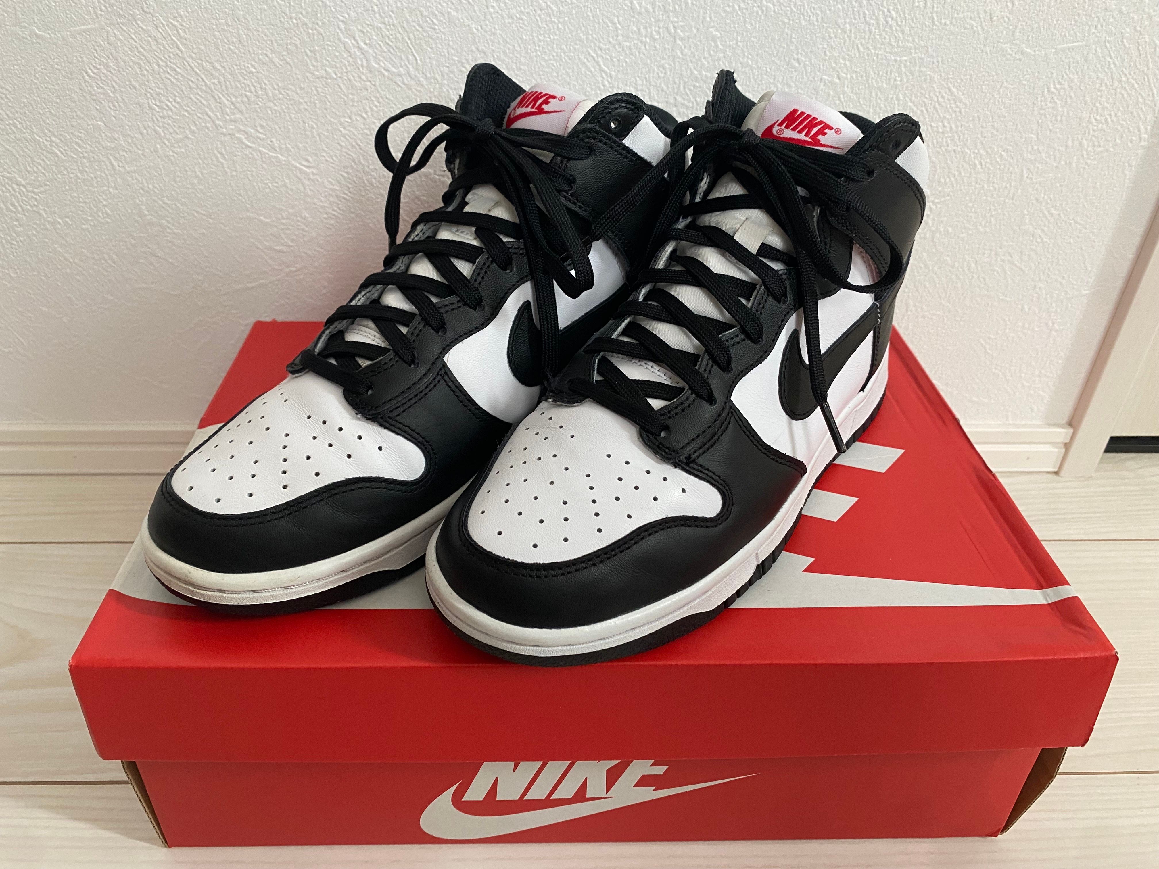 Nike Women's Dunk High "Black and White"