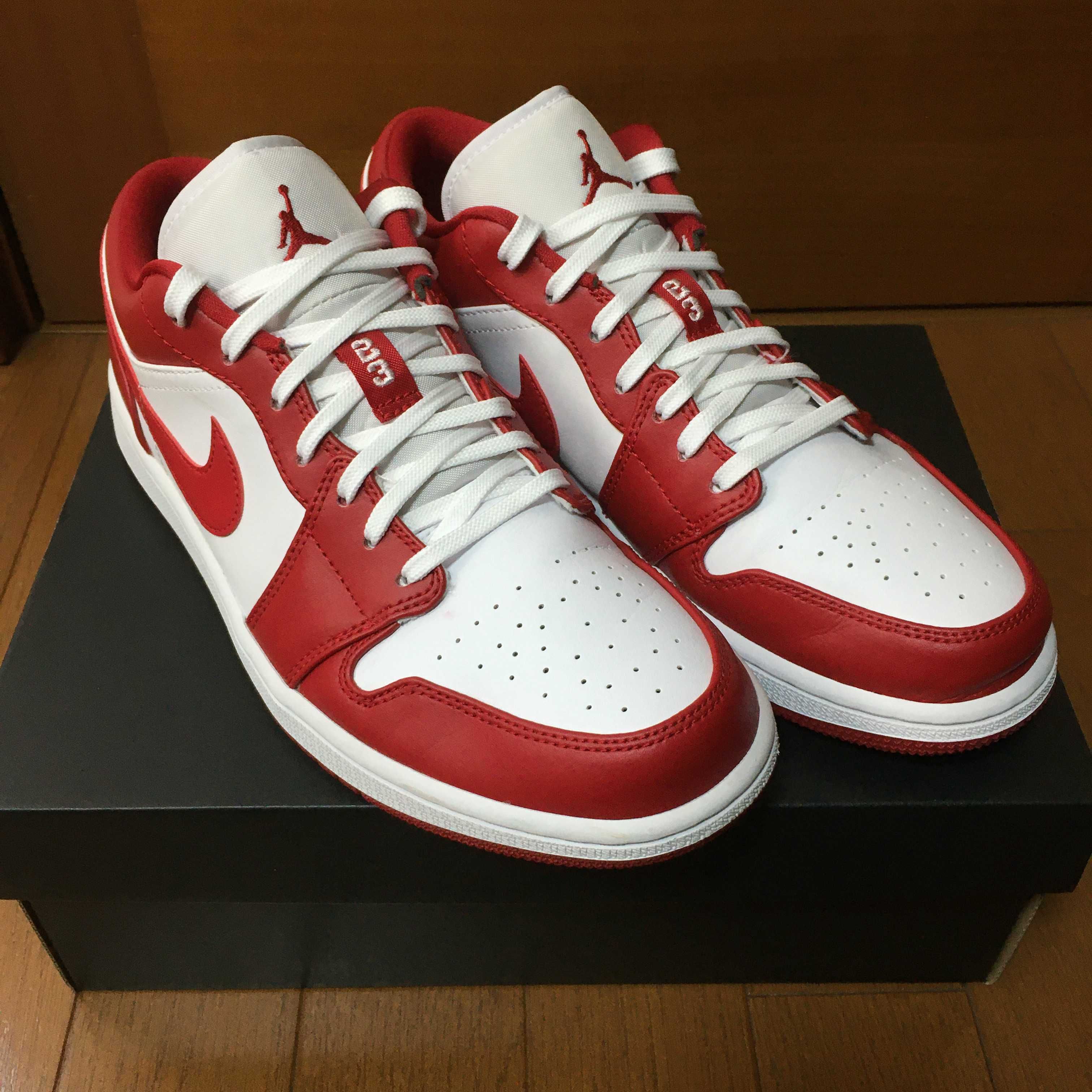 Nike Air Jordan 1 Low "Gym Red/White"