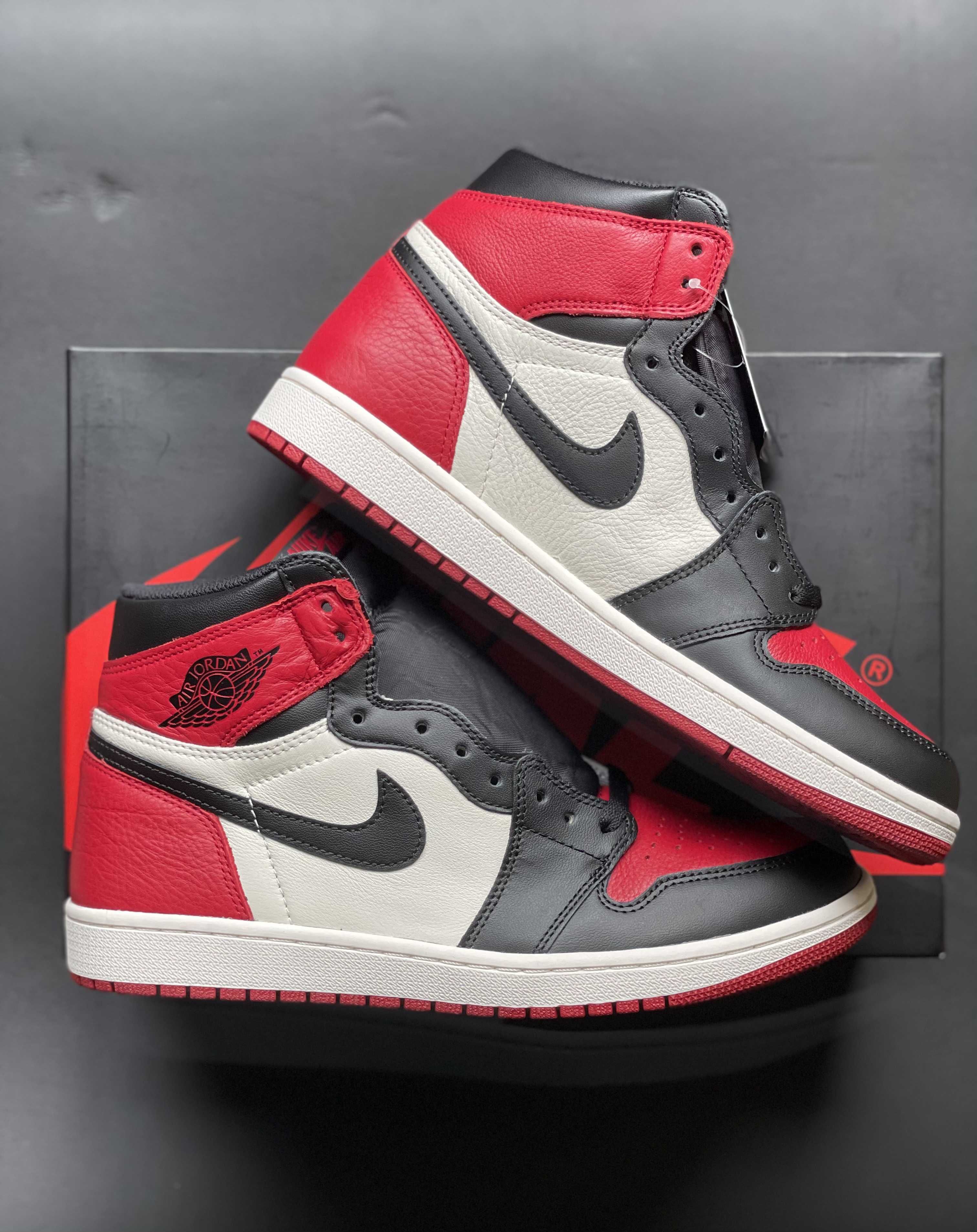 Nike Air Jordan 1 Retro High OG "Bred Toe"