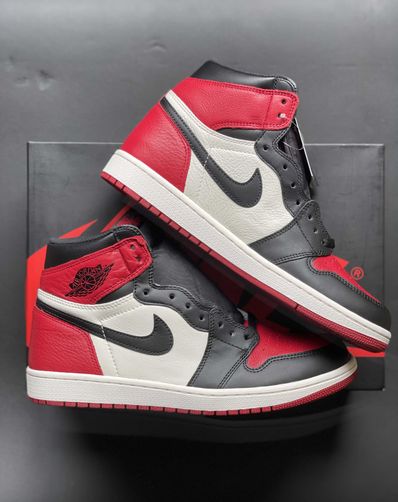Nike Air Jordan 1 Retro High OG "Bred Toe"