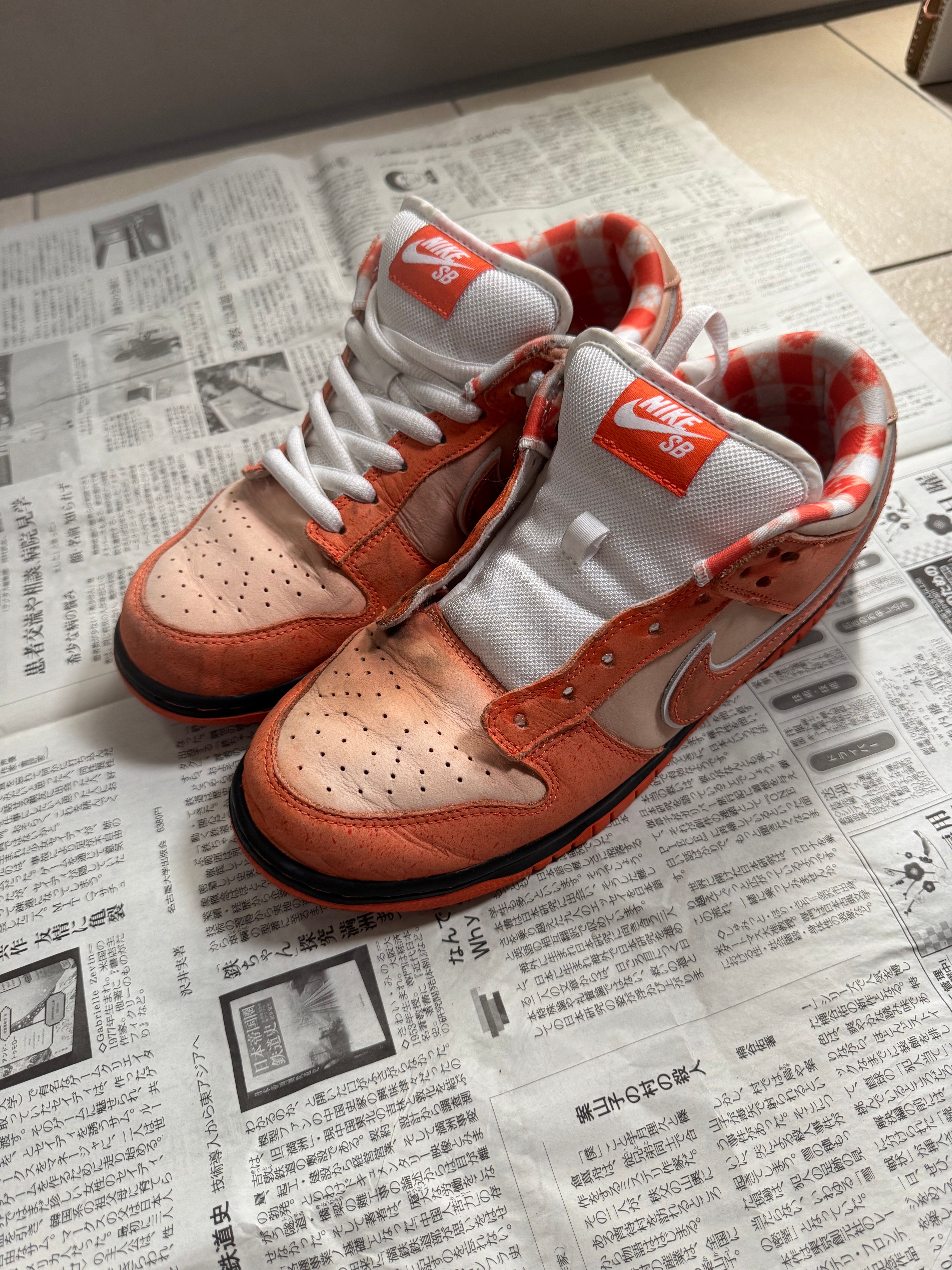 Concepts × Nike SB Dunk Low SP "Orange Lobster"