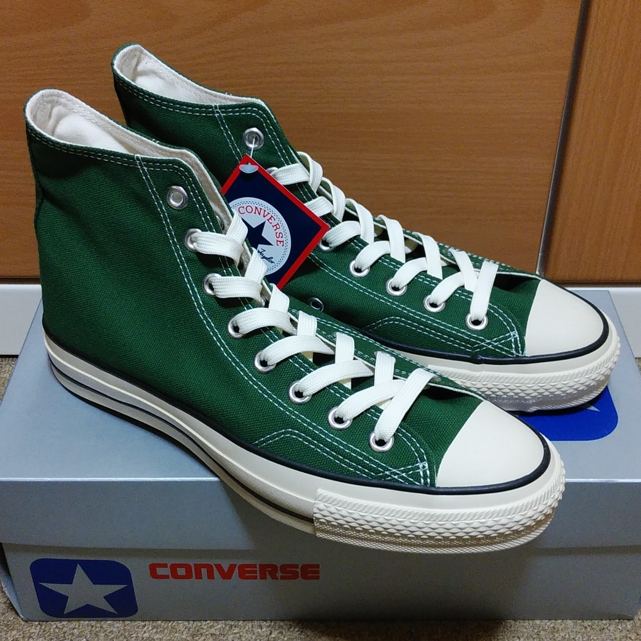 コンバース キャンバス オールスター J 80s ハイ  "グリーン"