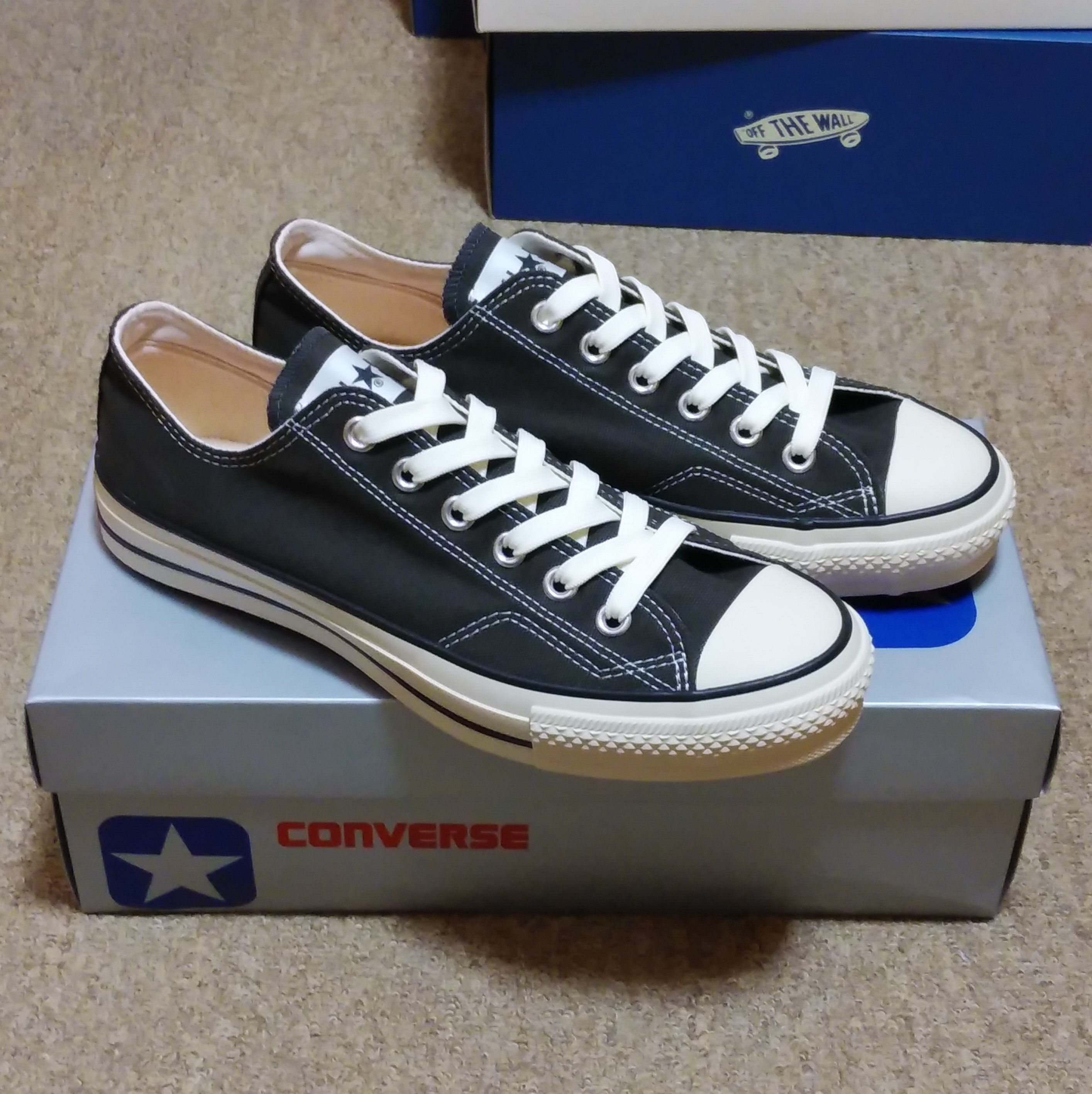 BEAMS Exclusive Converse Canvas All Star J 80s OX / BM "Charcoal"