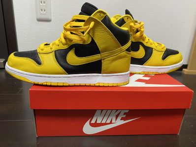 Nike Dunk High "Black/Varsity Maize"