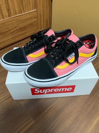 Supreme × Vans Old Skool "Pink"