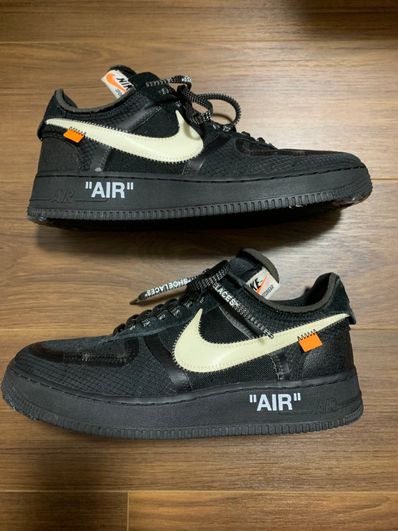 Off-White × Nike Air Force 1 Low "Black"