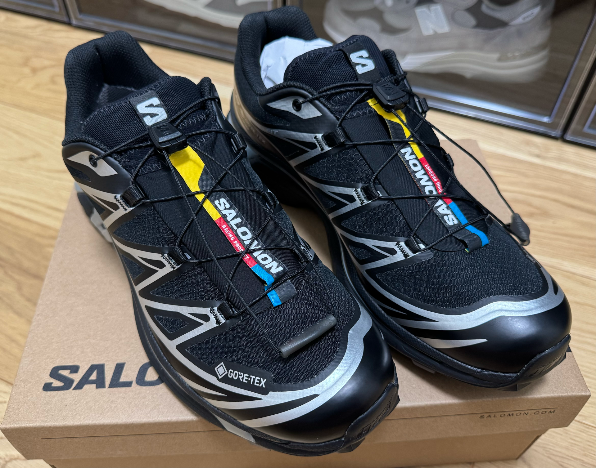Salomon XT-6 GORE-TEX "Black/Footwear Silver"