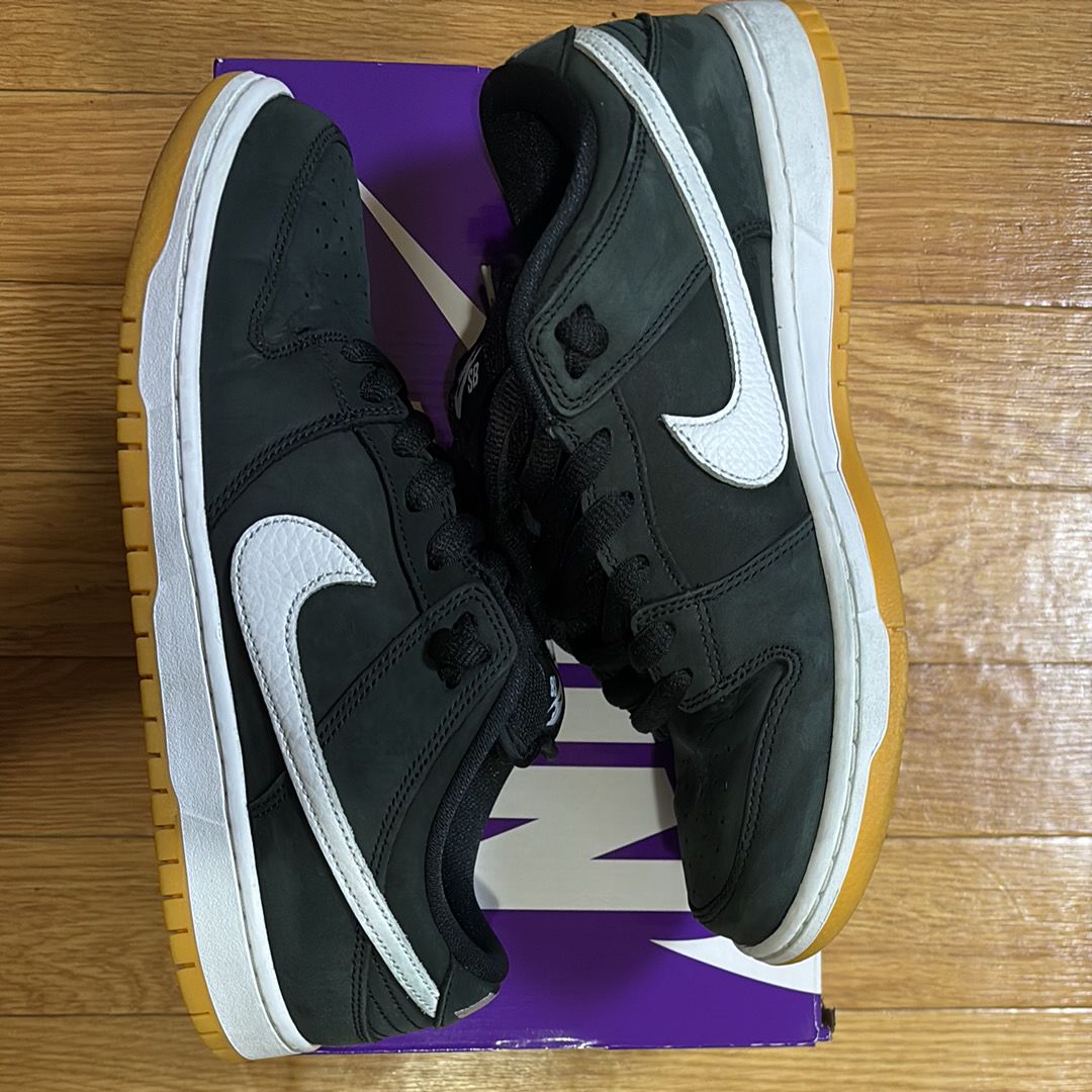 Nike SB Dunk Low Pro "Black/WhiteBlack-Gum Light Brown"