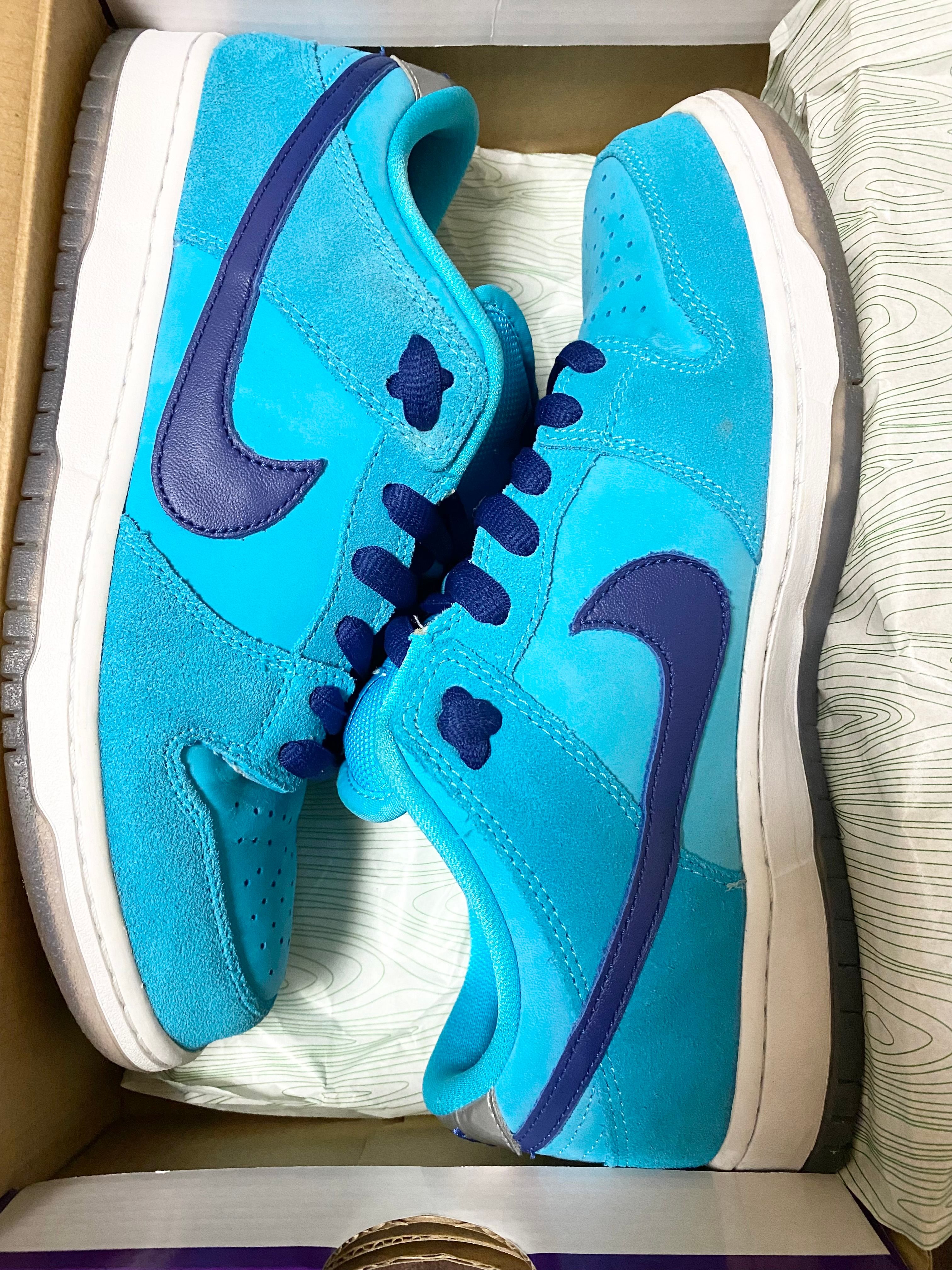 Nike SB Dunk Low Pro "Blue Fury/Deep Royal Blue"