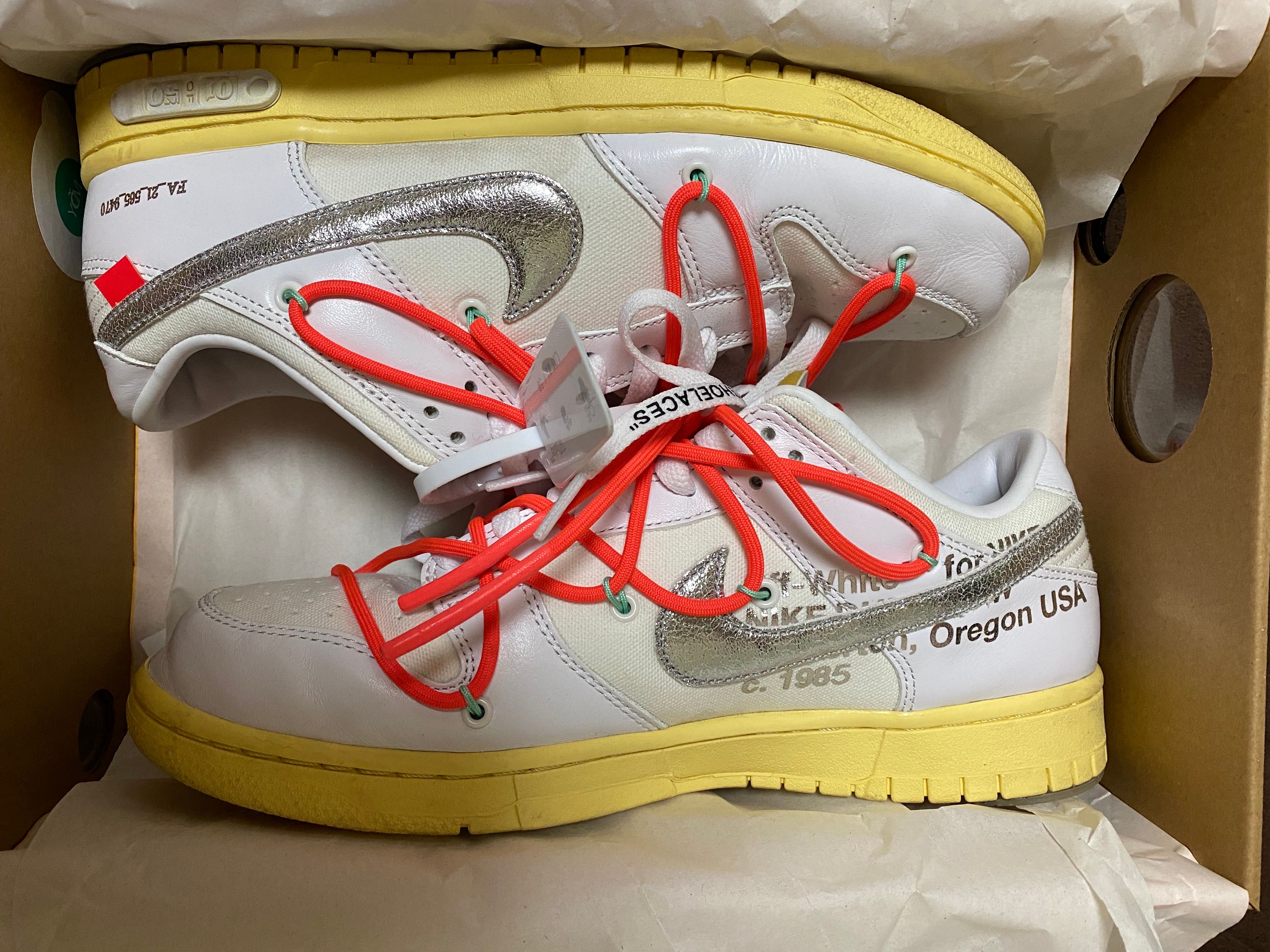 Off-White × Nike Dunk Low 1 of 50 "Lot.1"