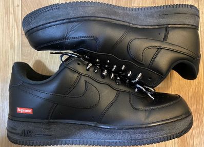 Supreme × Nike Air Force 1 Low "Black"