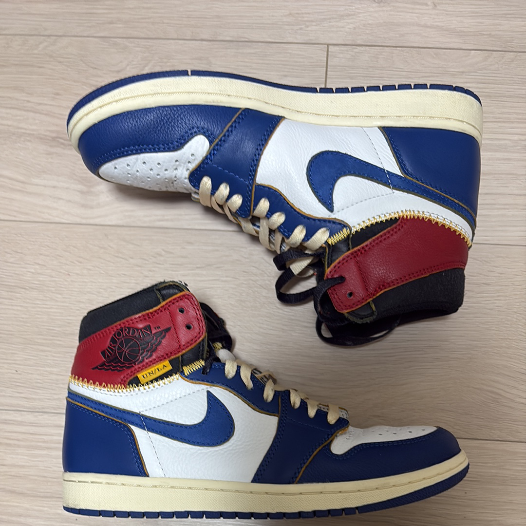 Union × Nike Air Jordan 1 Retro High OG NRG "Storm Blue/Varsity Red"