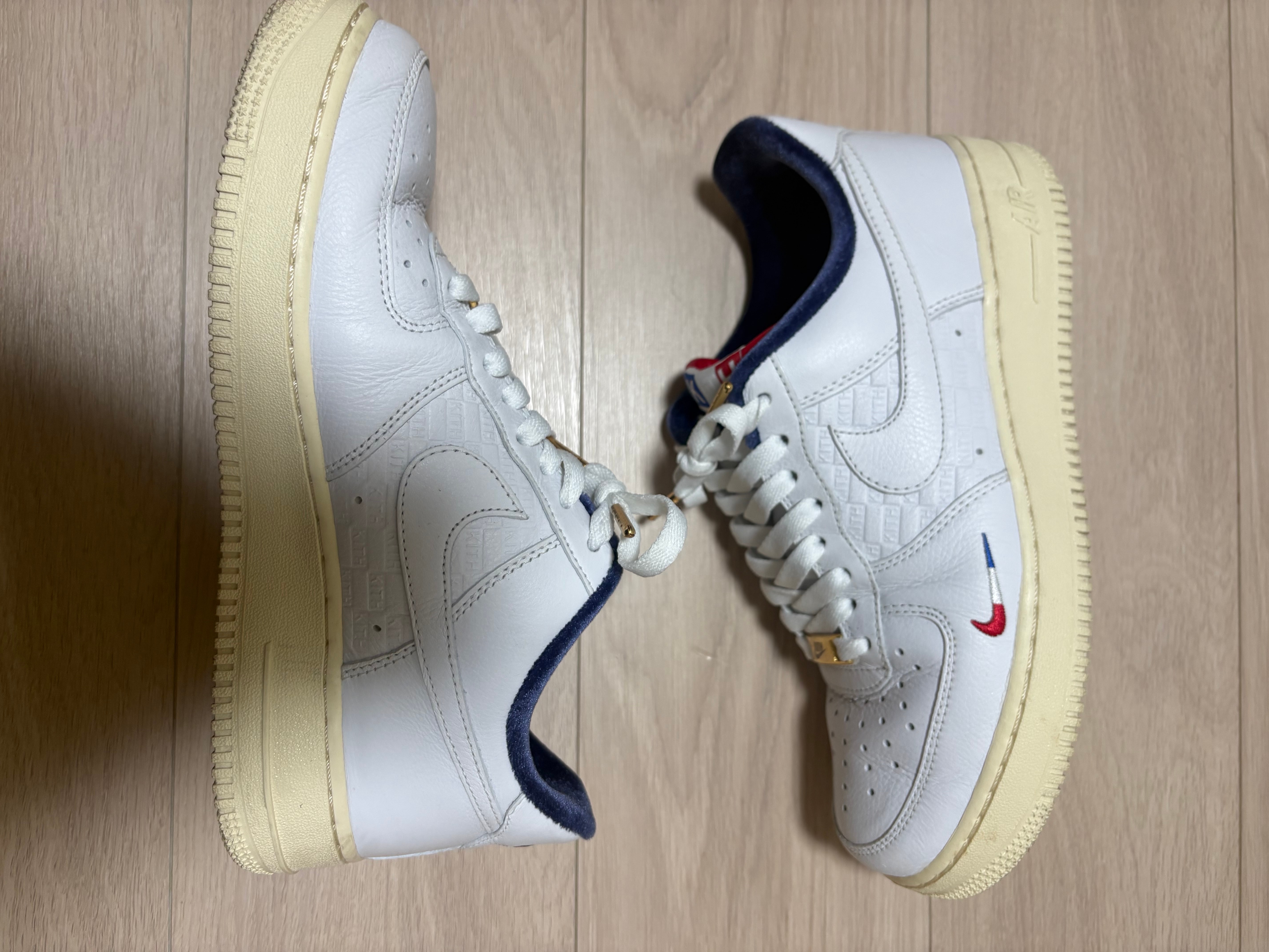 キス × ナイキ エアフォース1 ロー "フランス"