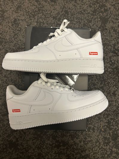 Supreme × Nike Air Force 1 Low "White"