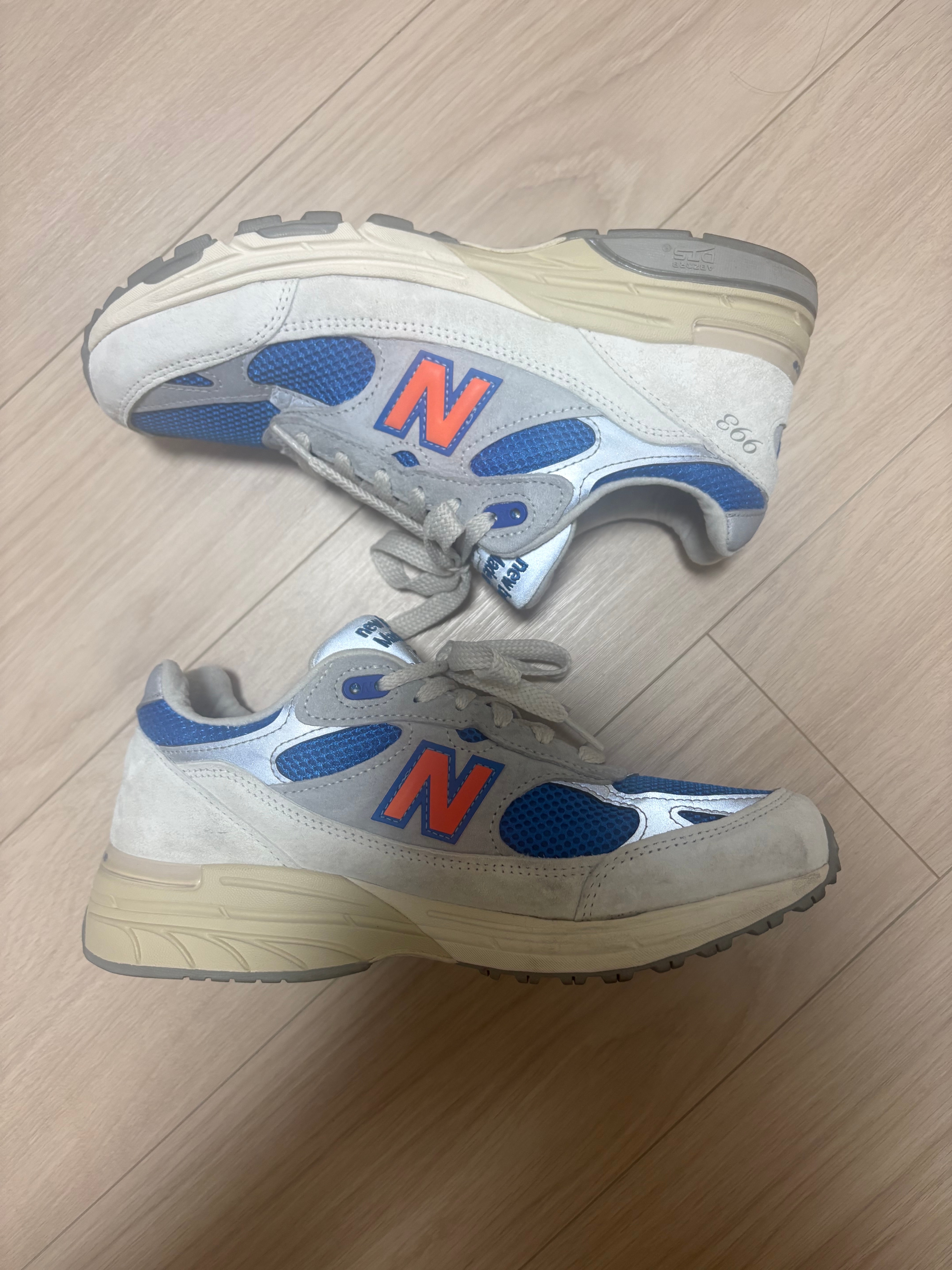 KITH × New Balance 993 Madison Square Garden "Ancient Scroll/Grey Matter"