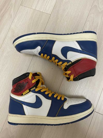 Union × Nike Air Jordan 1 Retro High OG NRG "Storm Blue/Varsity Red"