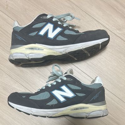 KITH × New Balance 990V3 "Steel Blue"