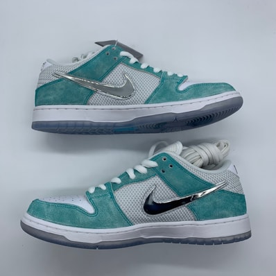 APRIL SKATEBOARDS × Nike SB Dunk Low Pro QS "White and Multi-Color"