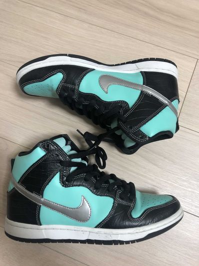 Diamond Supply × Nike SB Dunk High "Tiffany"