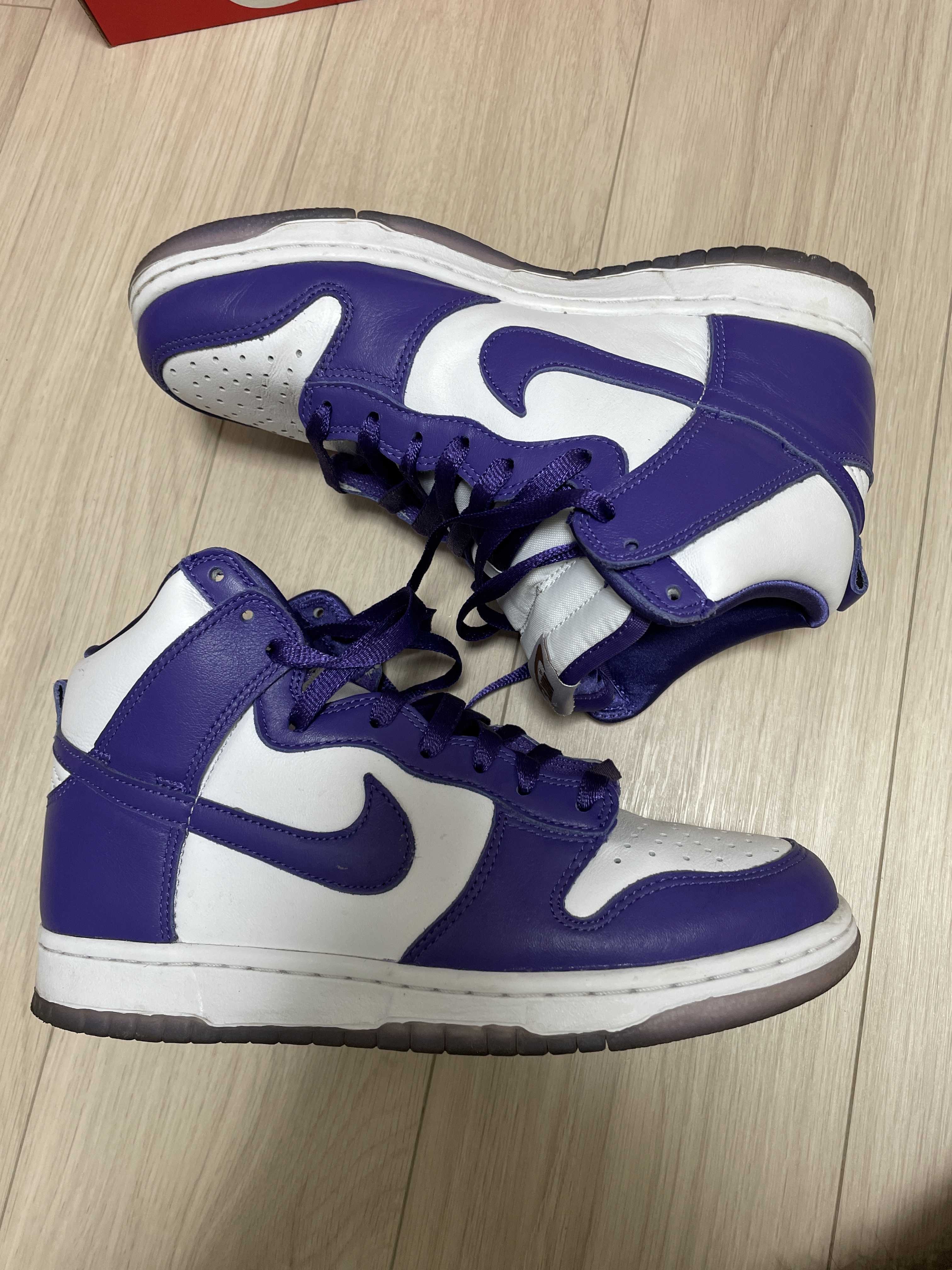 NIKE DUNK HIGH Women's "VARSITY PURPLE"