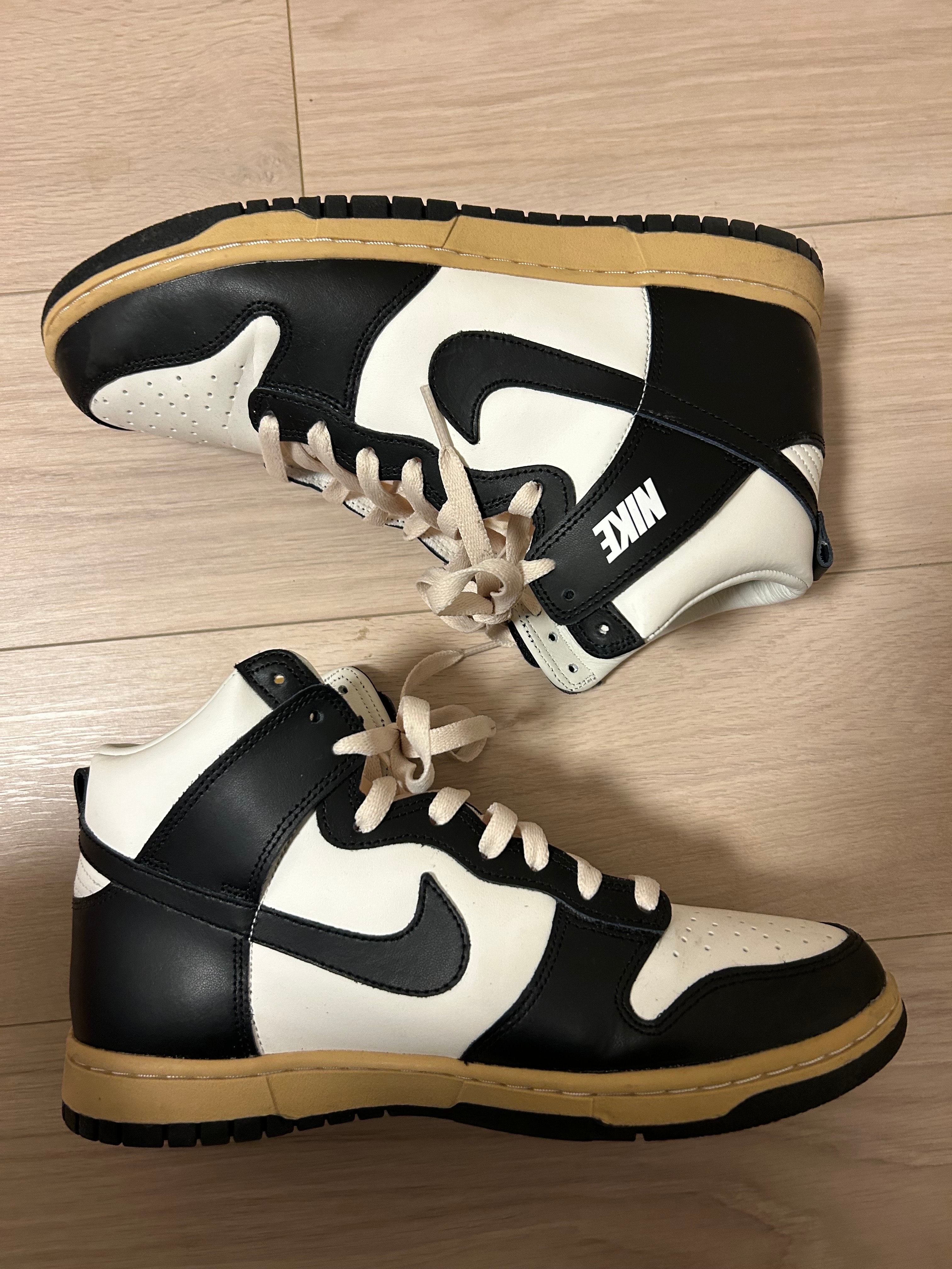 Nike Women's Dunk High "Black and Sail"
