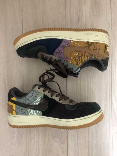 Travis Scott × Nike Air Force 1 Low Cactus Jack "Multi Color"