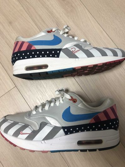 Parra × Nike Air Max 1 "White/Pure Platinum"