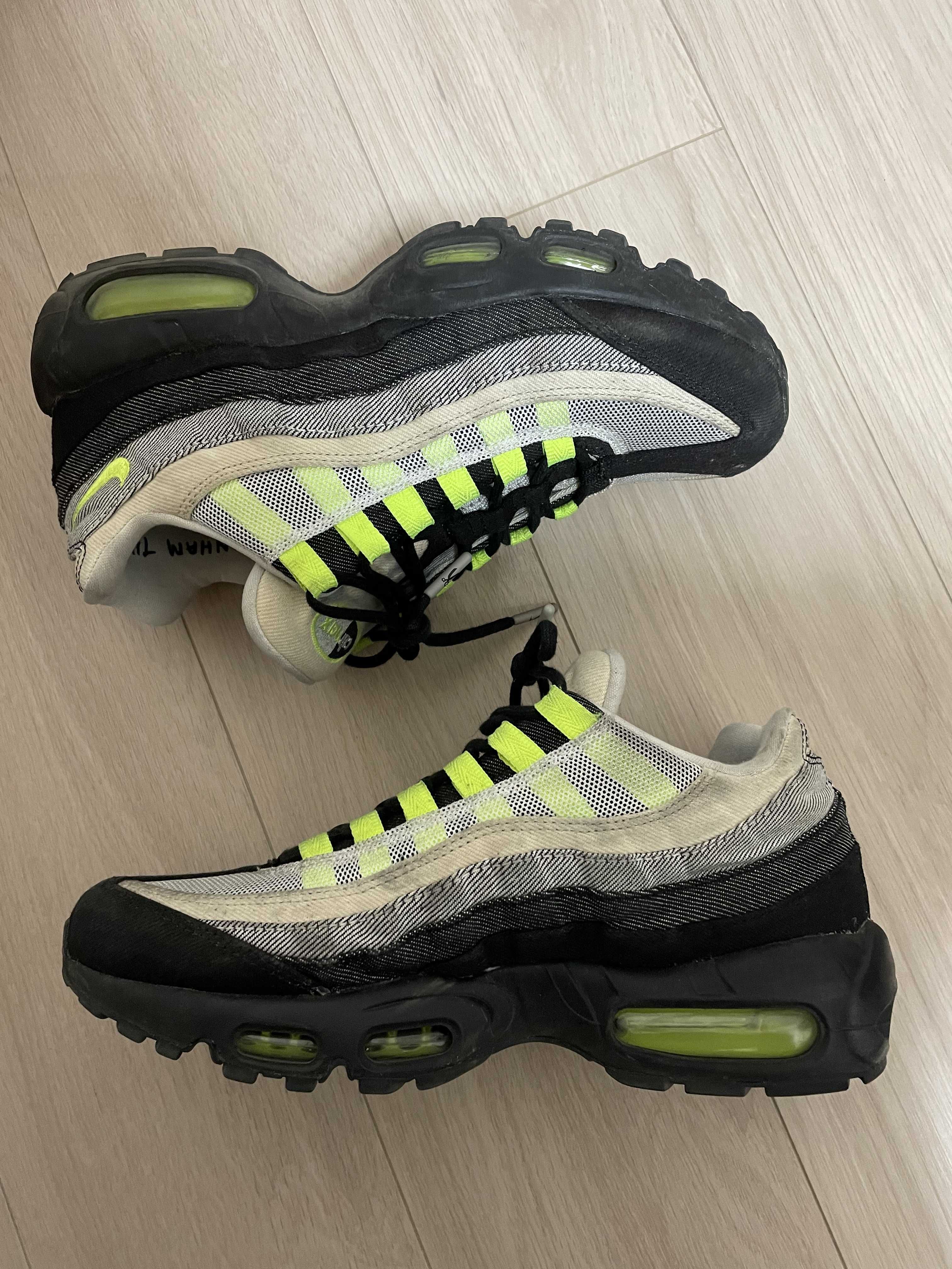 DENHAM × Nike Air Max 95 "Volt"