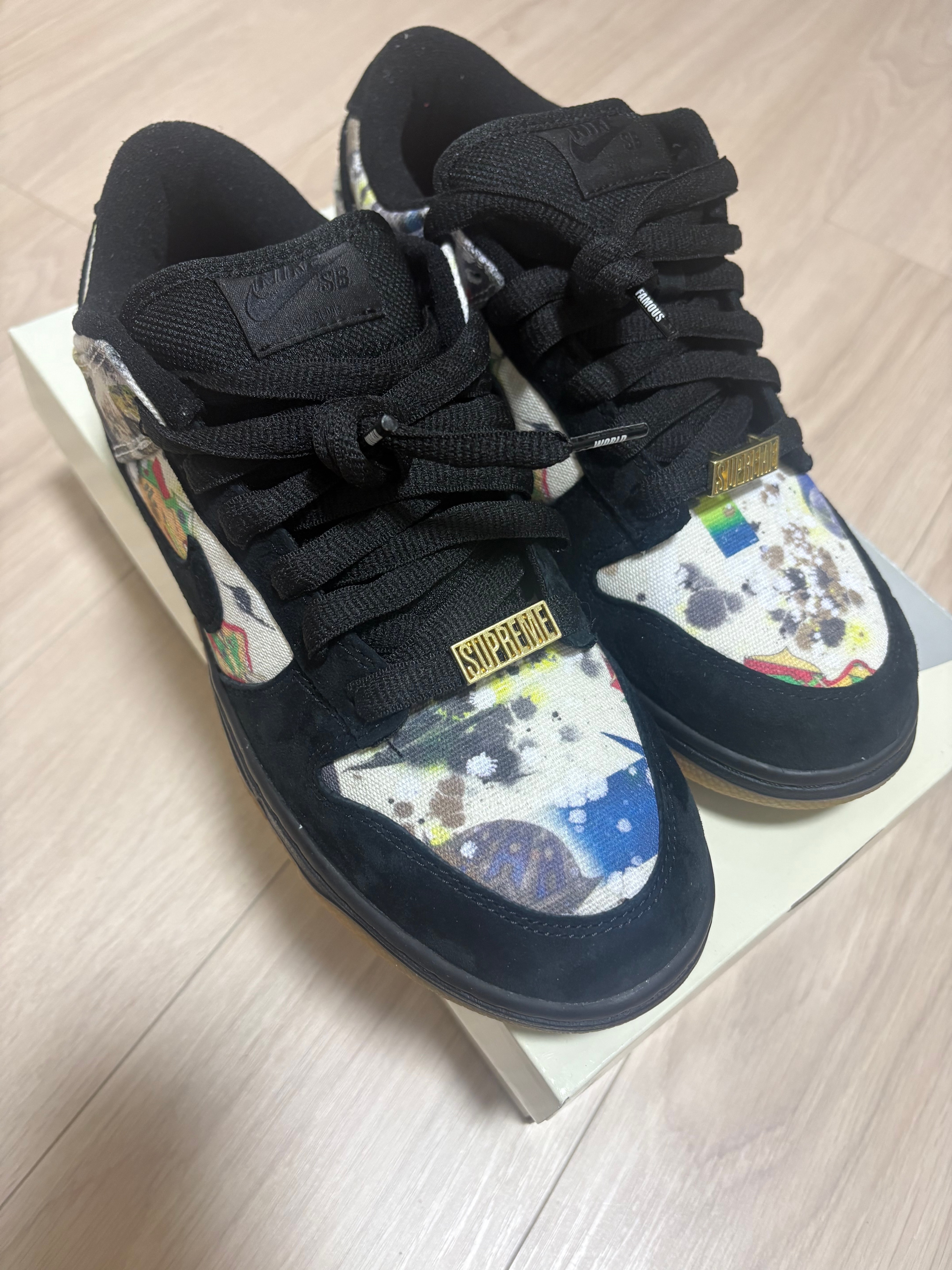 Supreme × Nike SB Dunk Low "Rammellzee"