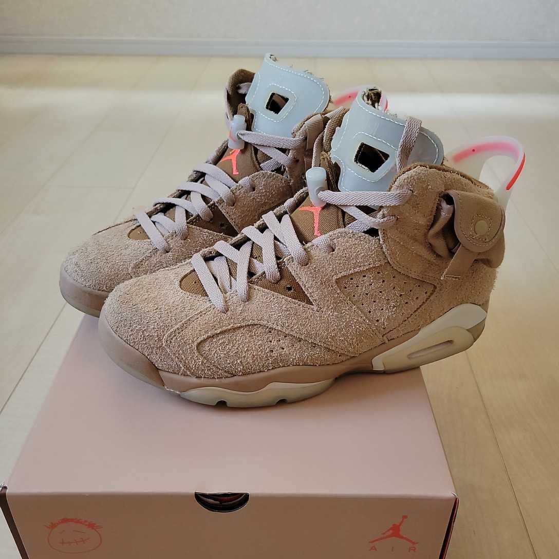 Travis Scott × Nike Air Jordan 6 "British Khaki"