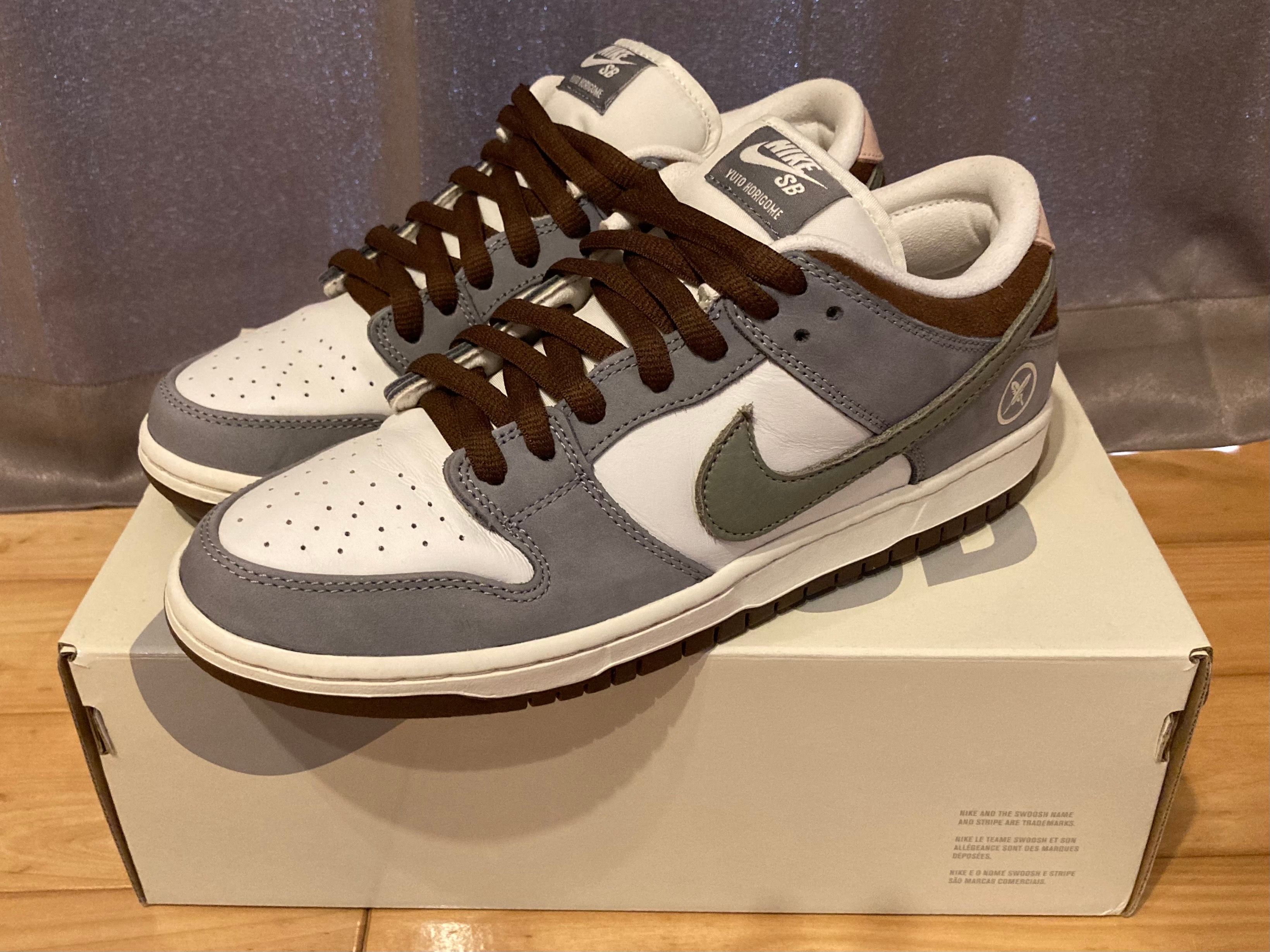 堀米 雄斗(Yuto Horigome) × Nike SB Dunk Low Pro QS "Wolf Grey"