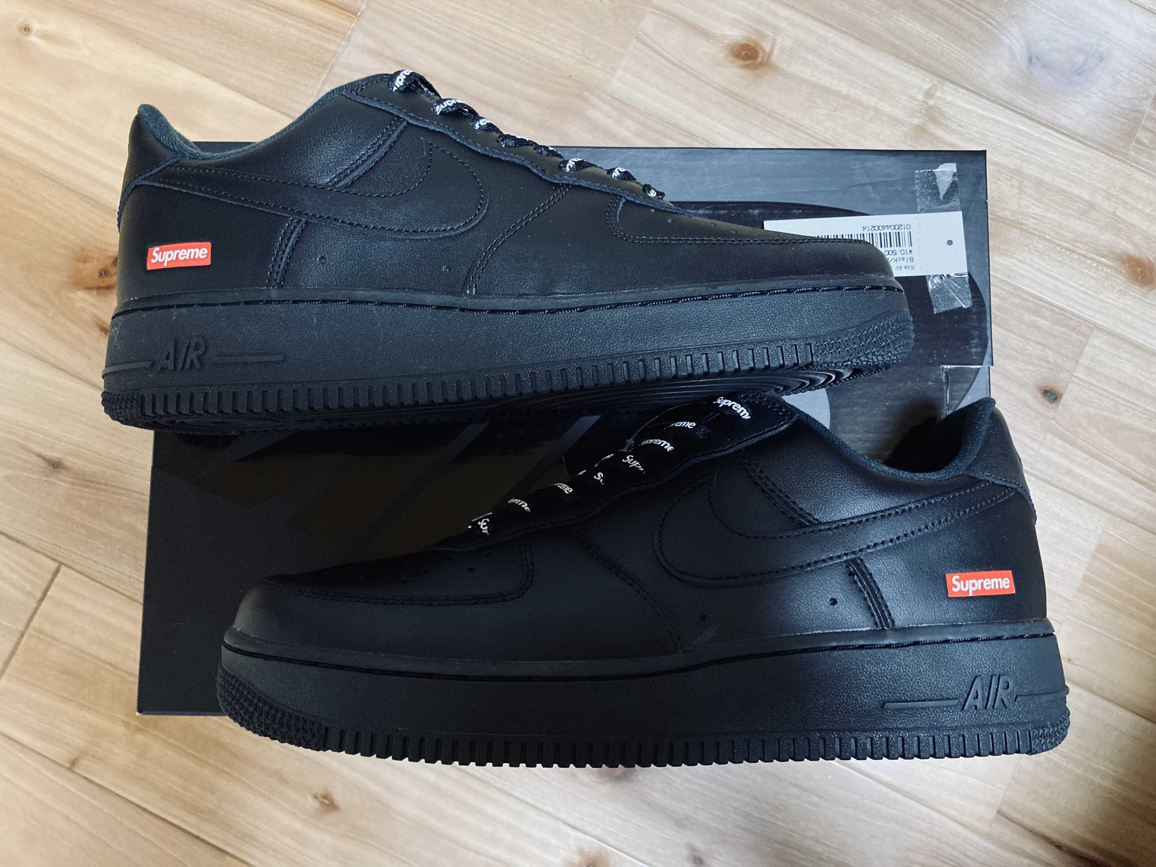 Supreme × Nike Air Force 1 Low "Black"