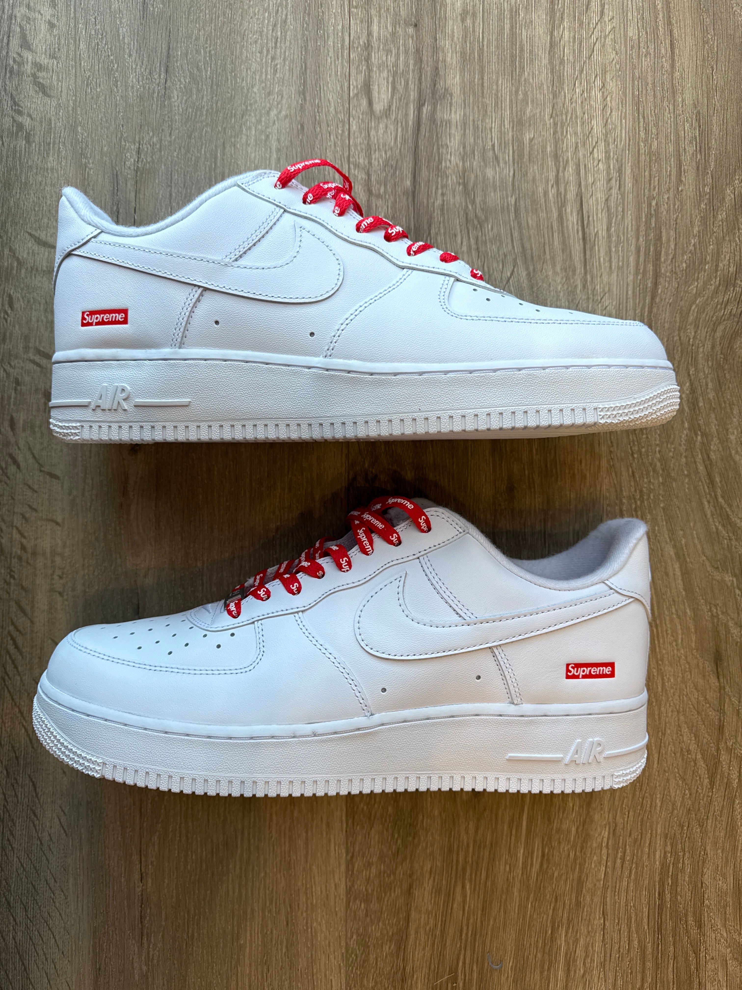 Supreme × Nike Air Force 1 Low "White"