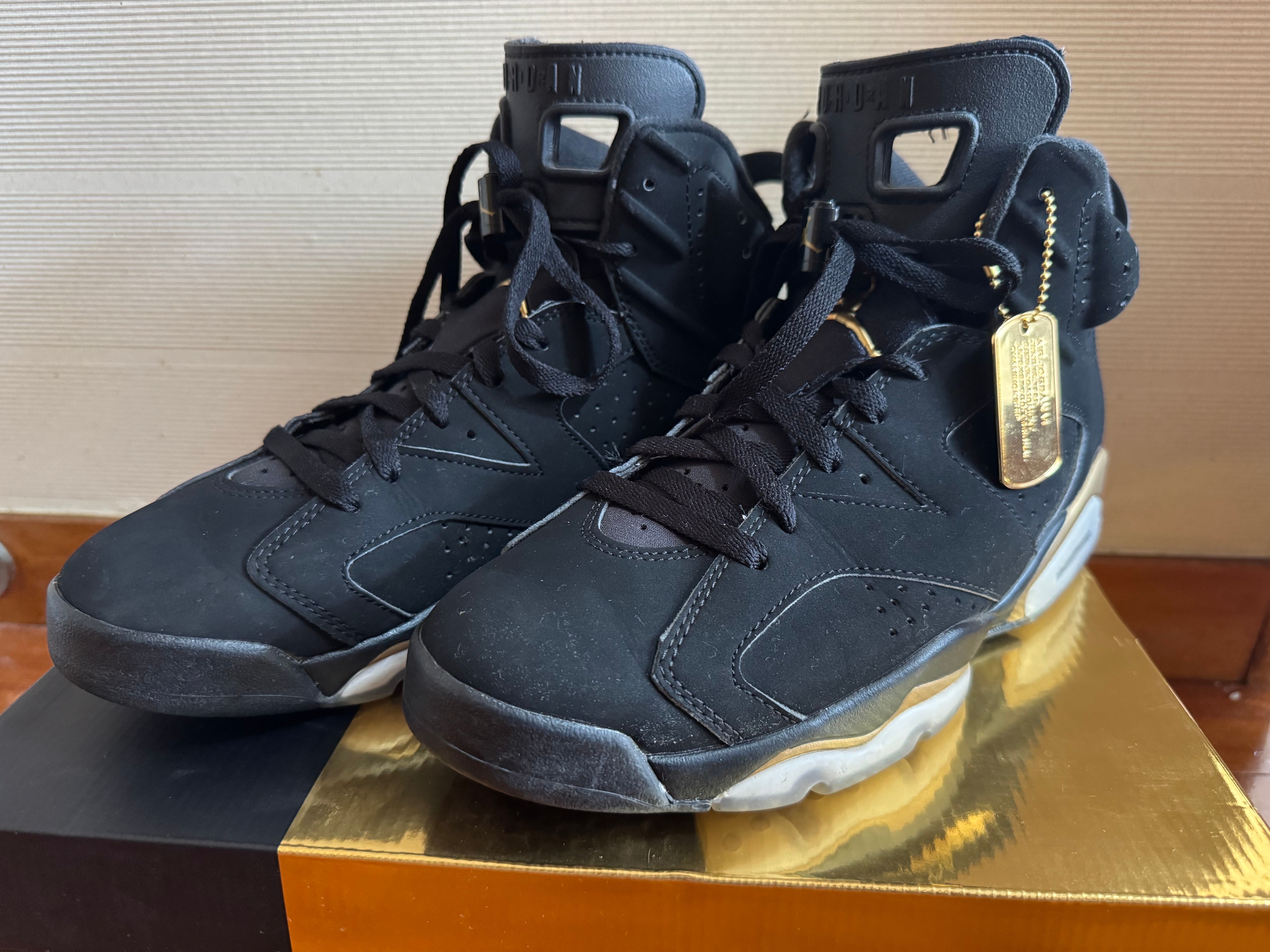 Nike Air Jordan 6 DMP "Black/Metallic Gold" (2020)