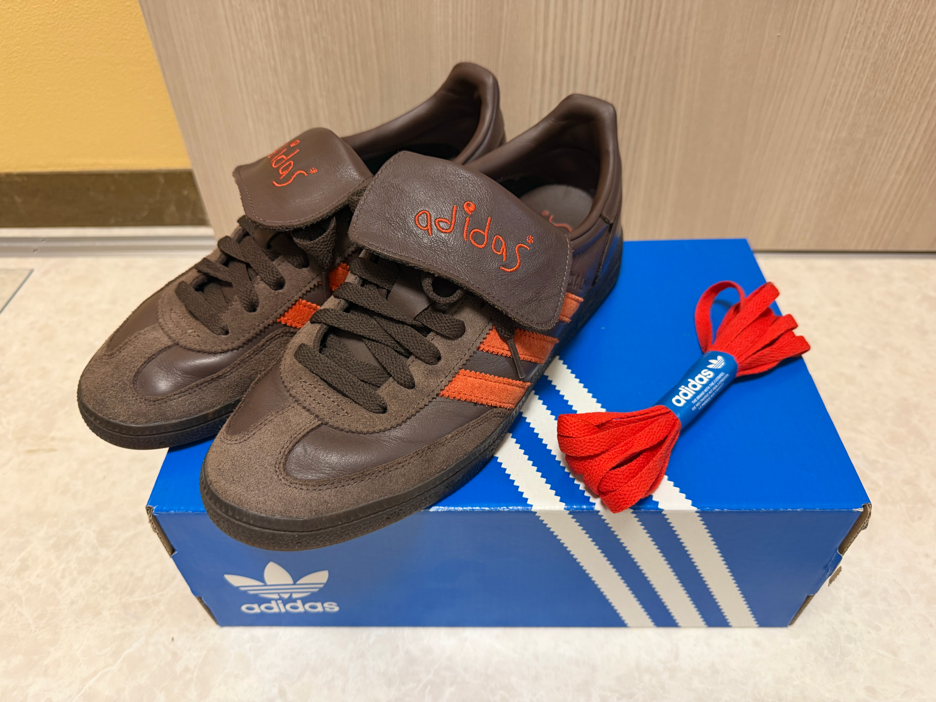 SHUKYU × E-WAX × adidas Handball Spezial "Brown"