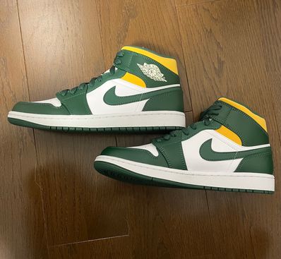 Nike Air Jordan 1 Mid "Seattle Supersonics"