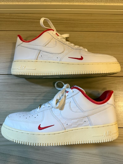 KITH × Nike Air Force 1 Low "White/Red"
