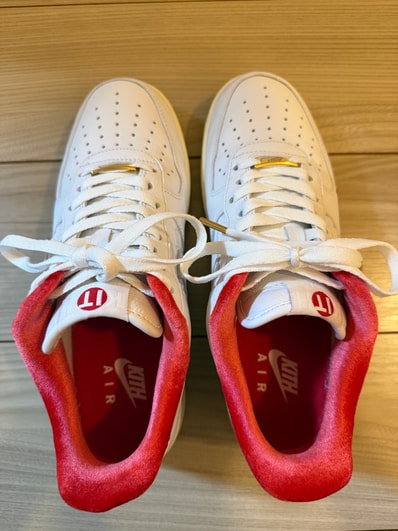 KITH × Nike Air Force 1 Low "White/Red"
