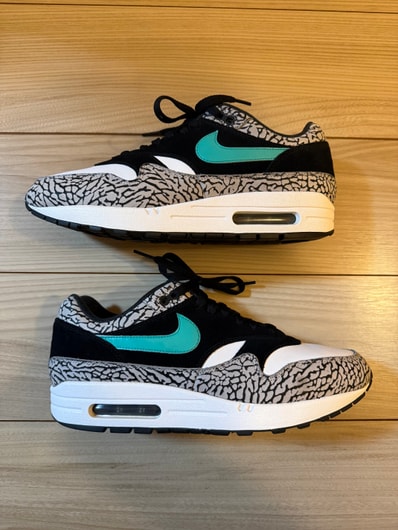 atmos × Nike Air Max 1 PRM Retro "Elephant/Safari" (2017)