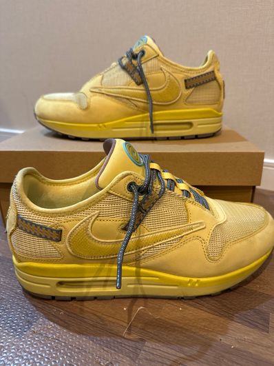 Travis Scott × Nike Air Max 1 "CACT.US Gold"