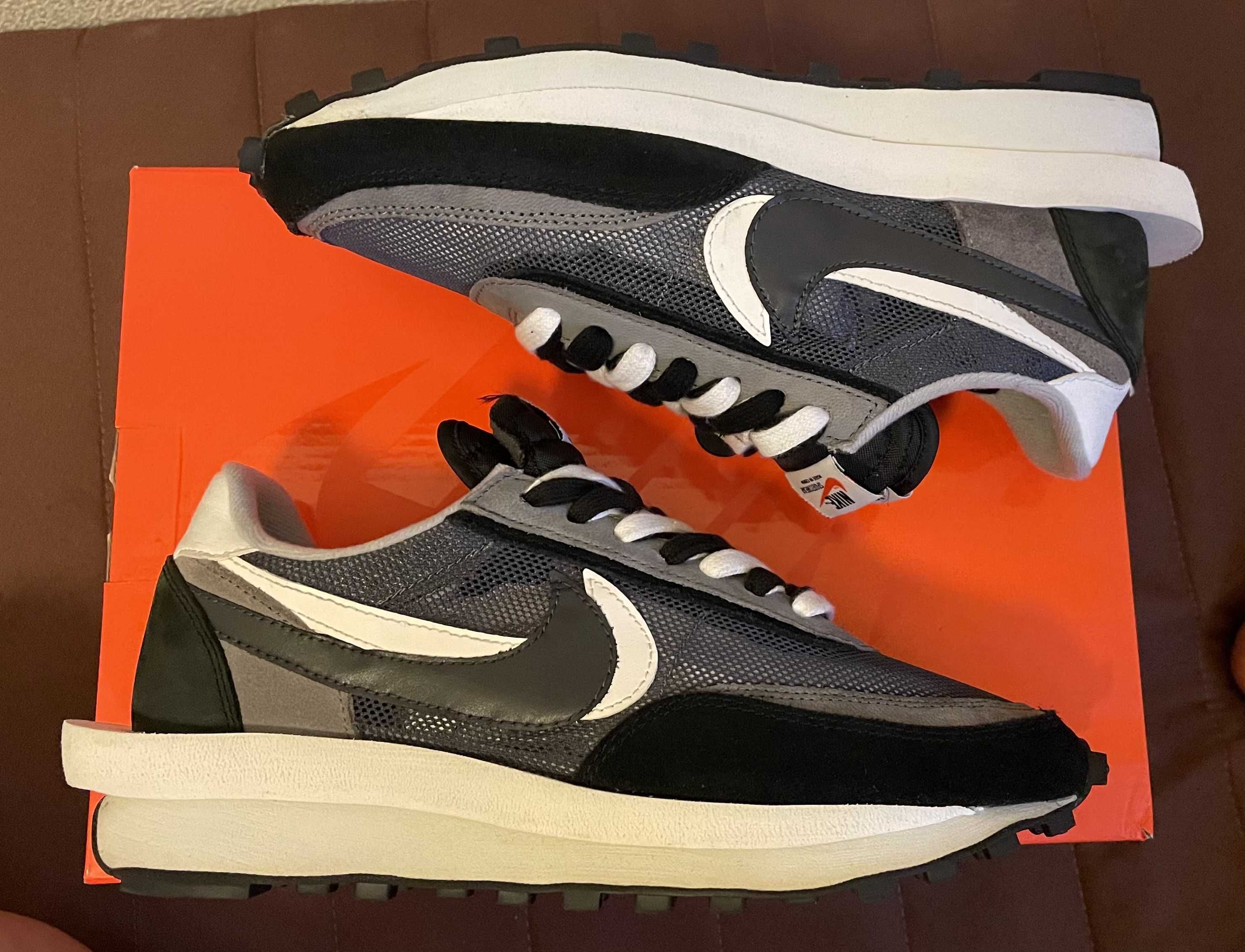 sacai × Nike LD Waffle "Black"