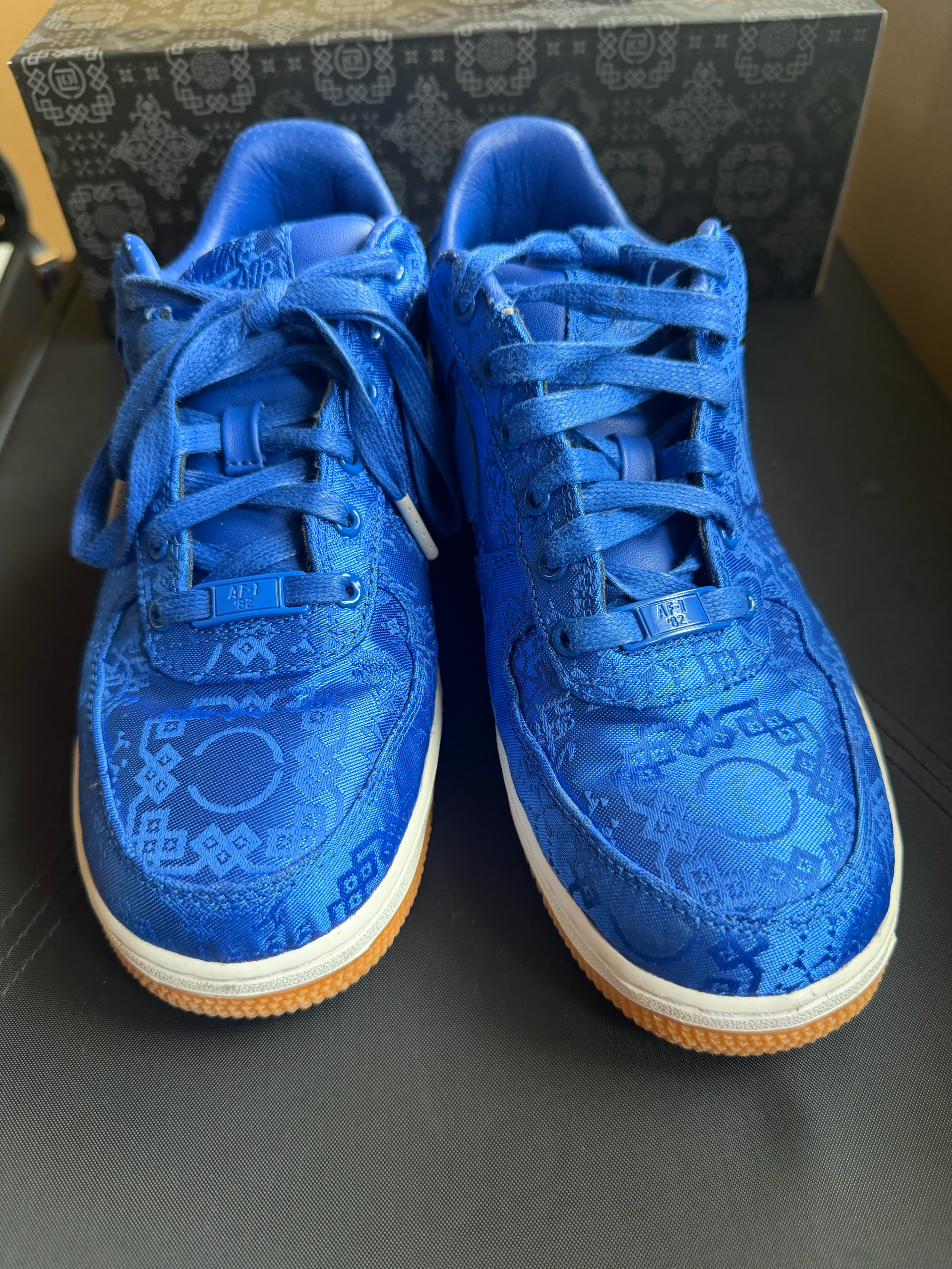 CLOT × Nike Air Force 1 Low "Blue"