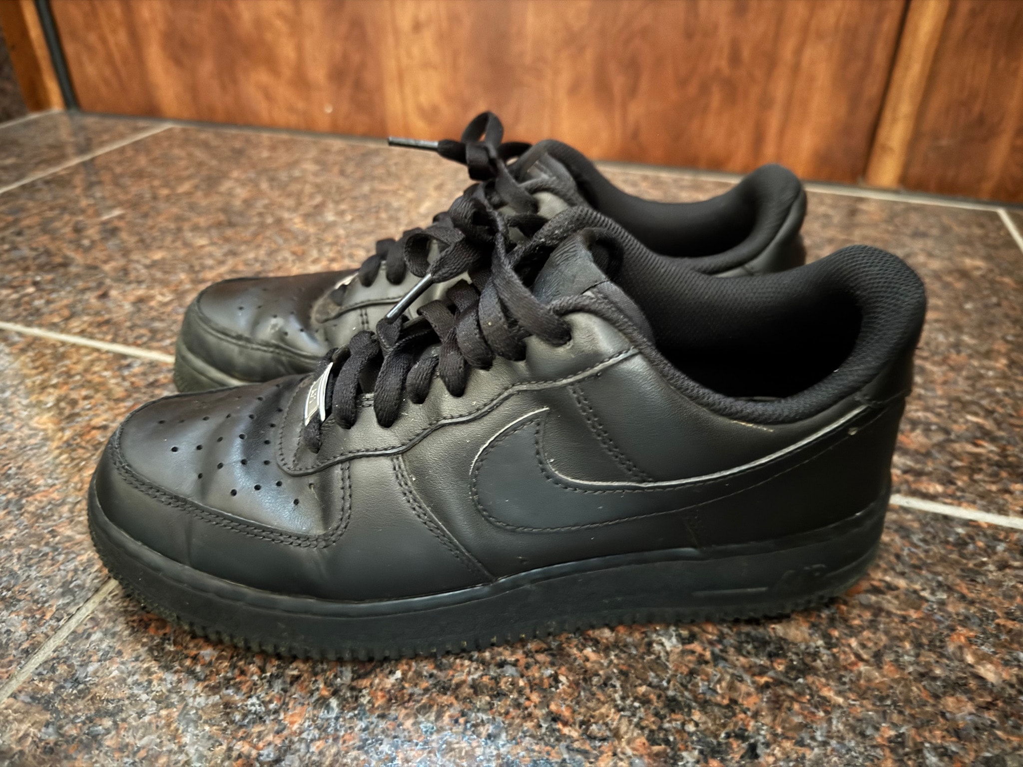Nike Air Force 1 Low '07 "Black/Black"