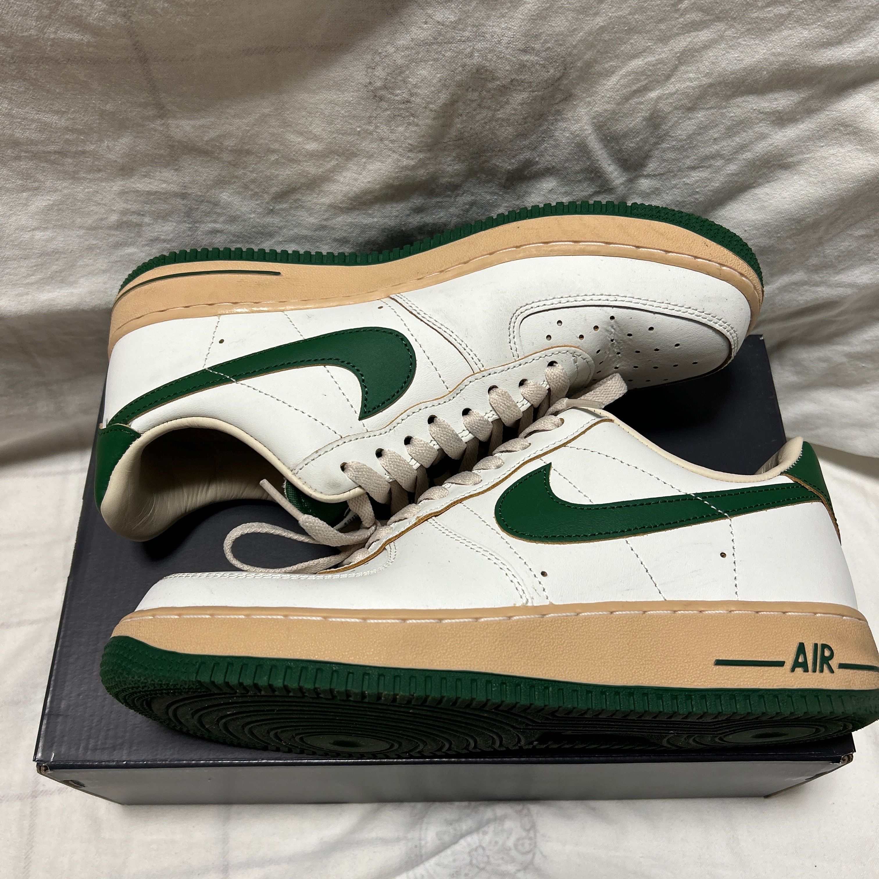 Nike Women's Air Force 1 Low "Green and Muslin"