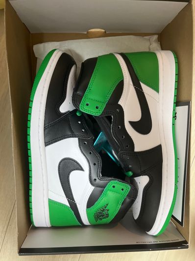 Nike Air Jordan 1 Retro High OG "Celtics/Black and Lucky Green" (2023)